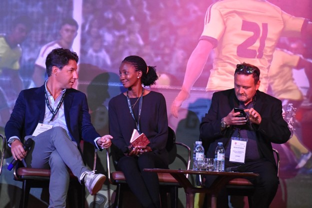 Panelists Emily Asava, Alessandro Pizzolotto and Gregg Rathbone shared their valuable insights on payment methods, localization and how to adjust to player behaviour prevalent in East Africa.